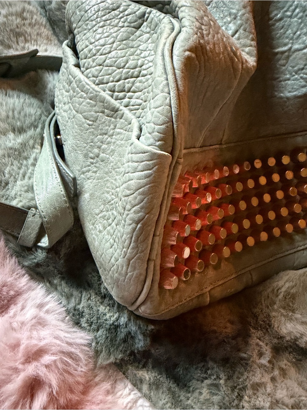 Alexander Wang Sea-foam Green Rocco/Rose Gold hardware - Picture 8 of 13